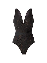 Brillante Circe Abstract One-Piece Swimsuit