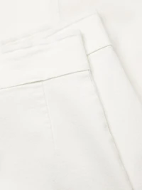 Stretch-Denim Wide-Leg Jeans