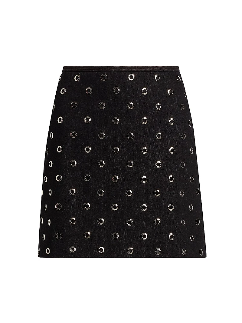 Blaire Grommet Miniskirt