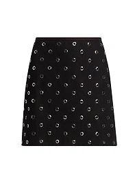 Blaire Grommet Miniskirt