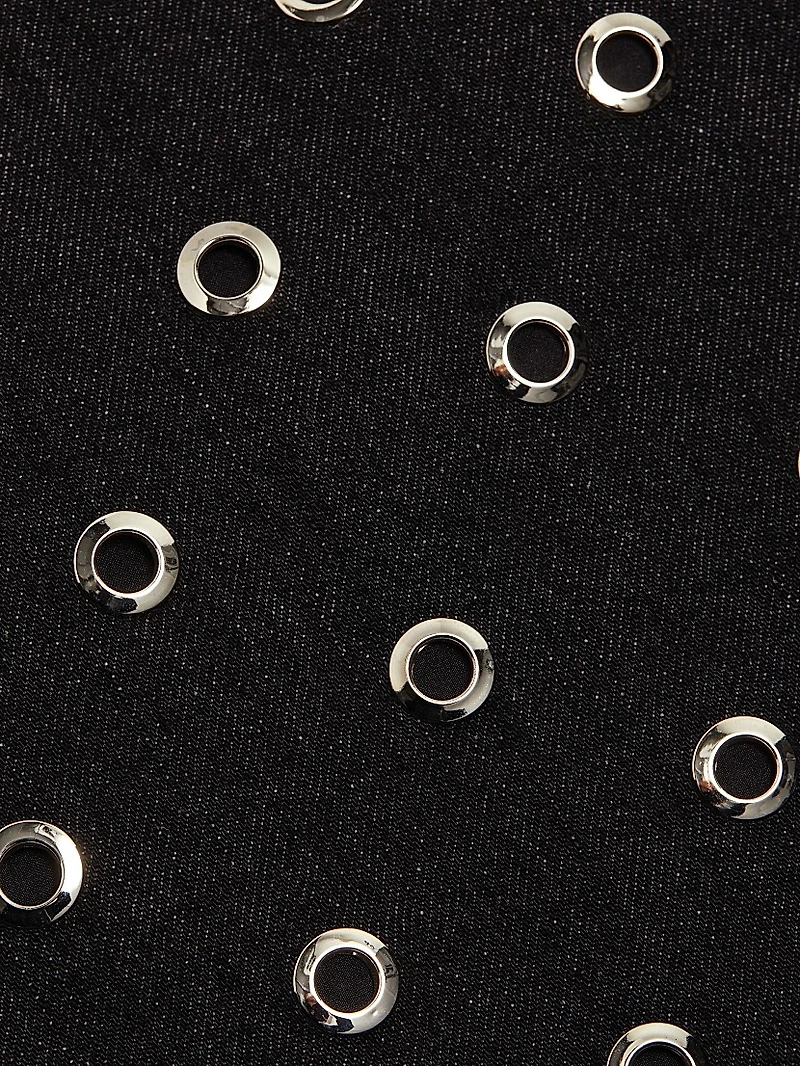 Blaire Grommet Miniskirt