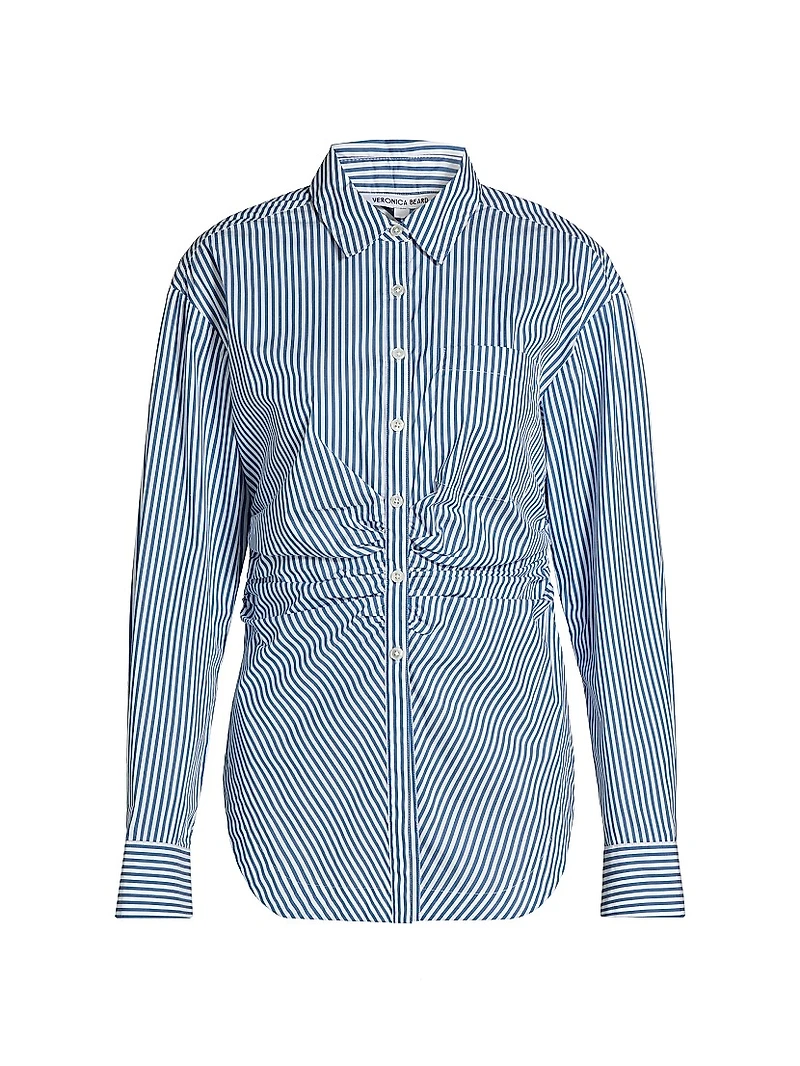 Bosco Striped Ruched Shirt