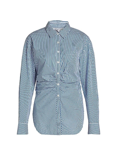 Bosco Striped Ruched Shirt