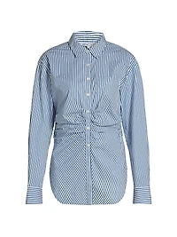 Bosco Striped Ruched Shirt