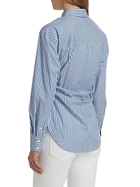 Bosco Striped Ruched Shirt