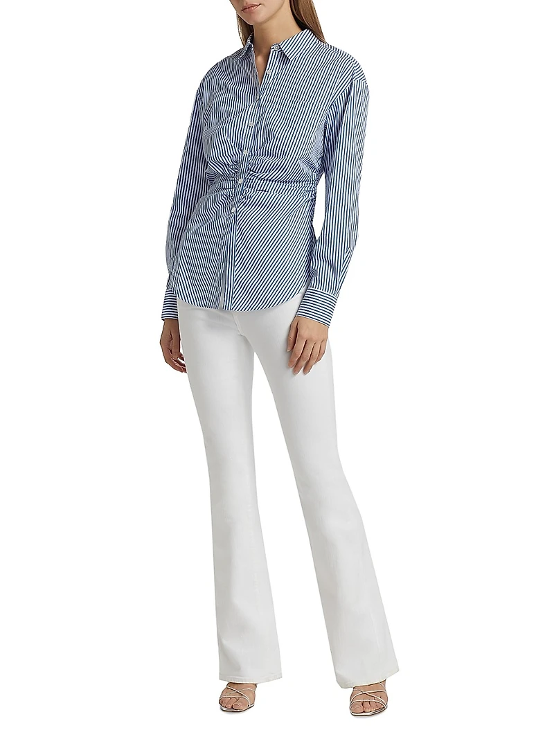 Bosco Striped Ruched Shirt