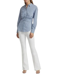 Bosco Striped Ruched Shirt