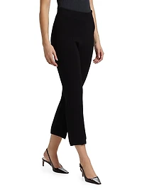 Bray Knit High-Rise Crop Pants