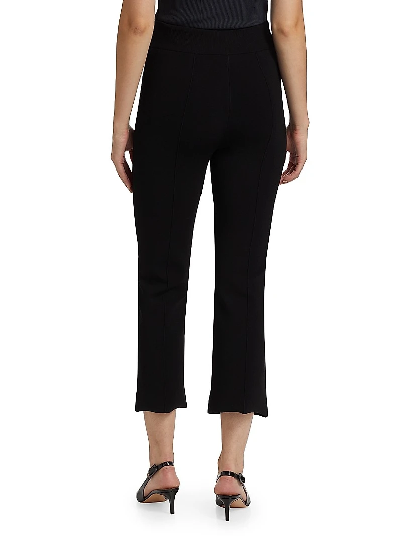 Bray Knit High-Rise Crop Pants