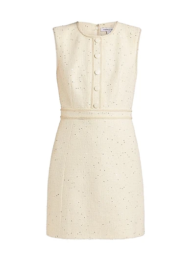 Julie Tweed Sheath Minidress