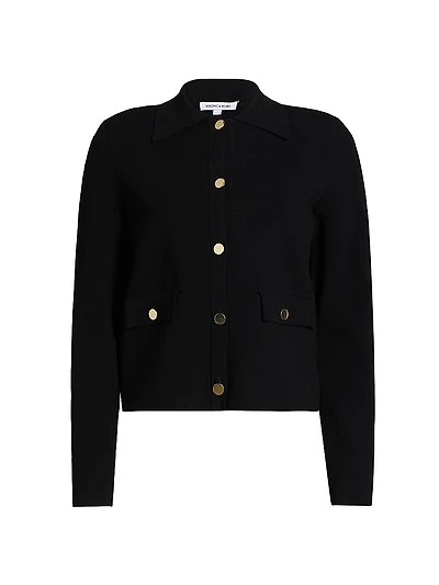 Katia Knit Button-Front Jacket