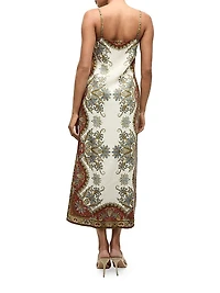 Petra Printed Slip Dress