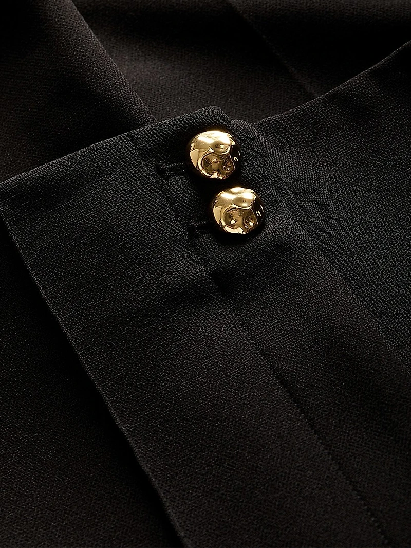 Kean Seamed Mid-Rise Pants