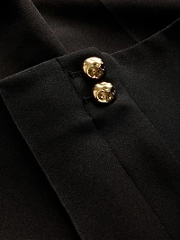 Kean Seamed Mid-Rise Pants