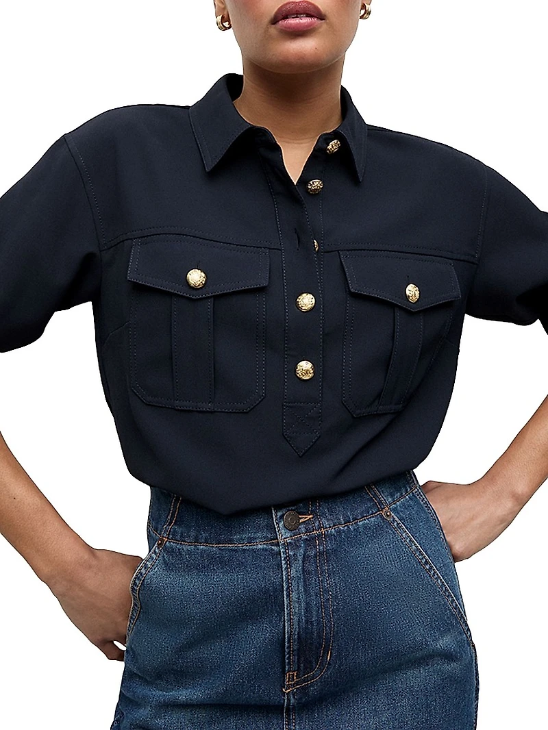 Colvin Flap-Pocket Shacket