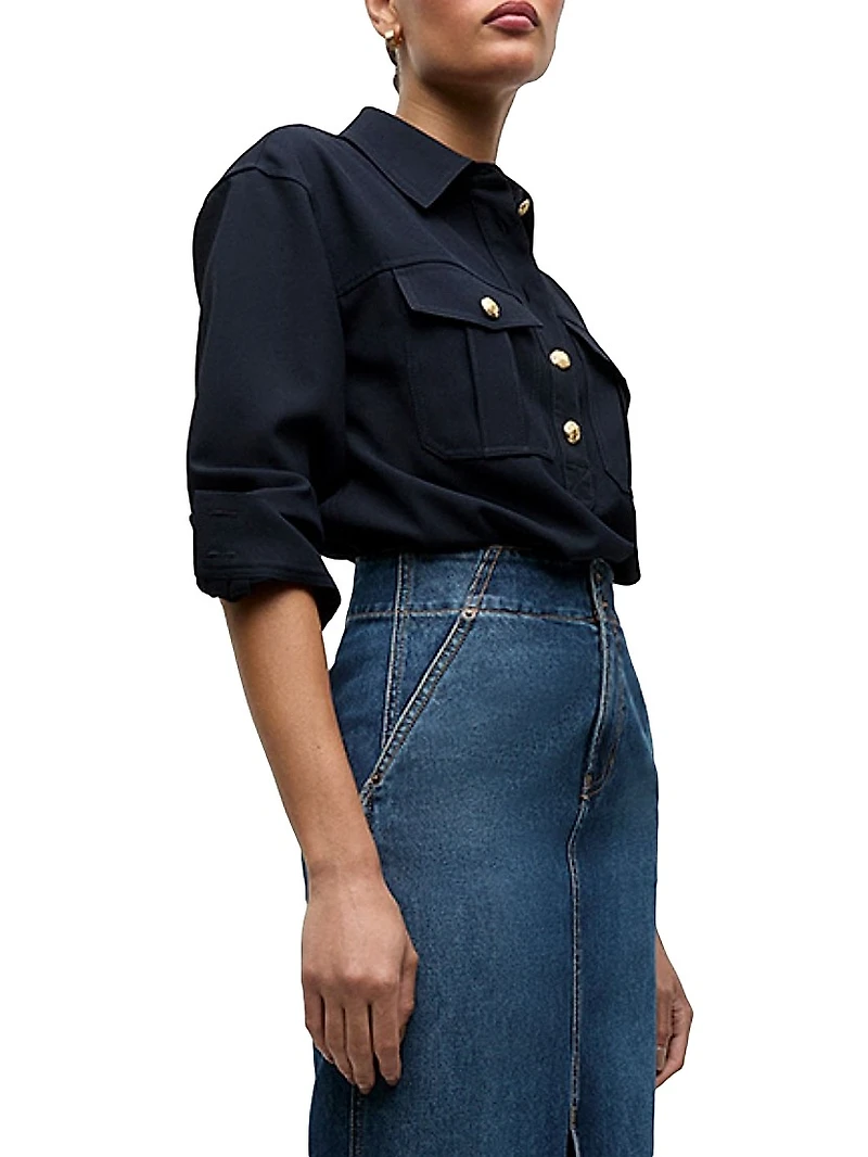 Colvin Flap-Pocket Shacket