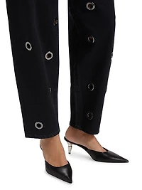 The Narrow Grommet Jeans