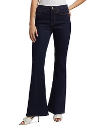 Le High Flare Mid-Rise Jeans