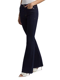 Le High Flare Mid-Rise Jeans