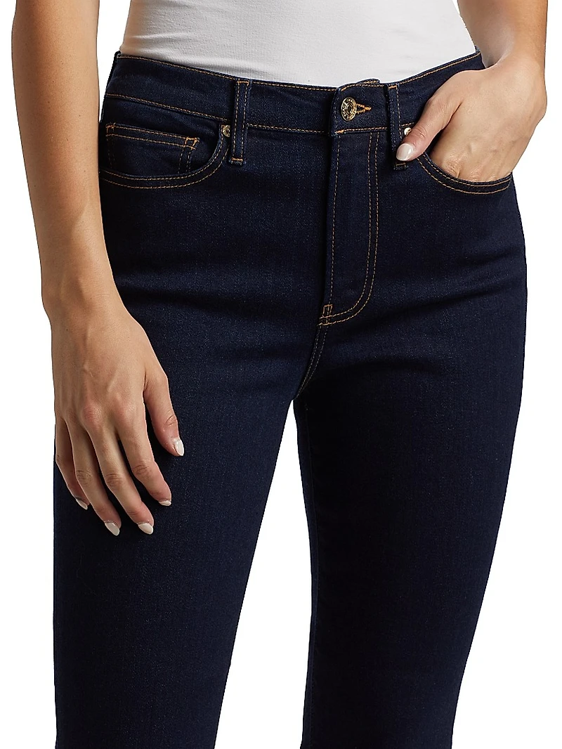 Le High Flare Mid-Rise Jeans