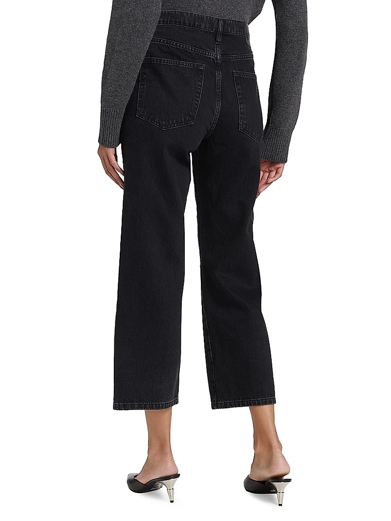 The Beaded Straight Jeans