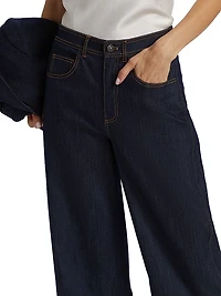 Betsy Stretch-Denim Flare Jeans