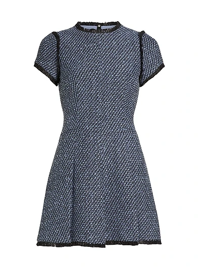 Nova Metallic Tweed Minidress