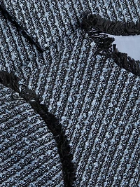 Nova Metallic Tweed Minidress