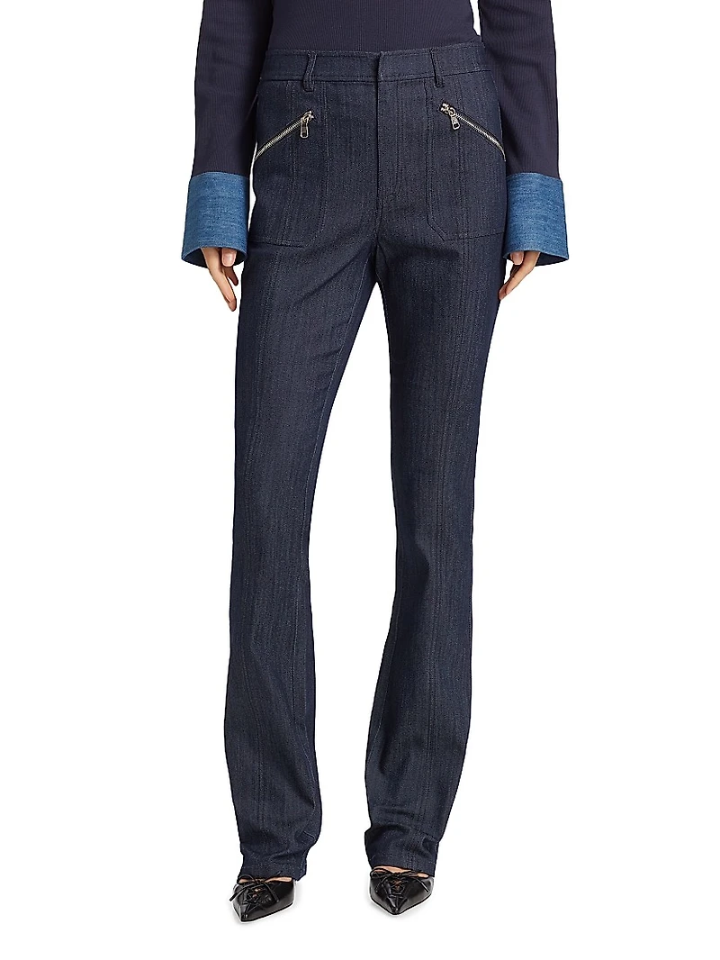 Celeste High-Waist Flare Pants