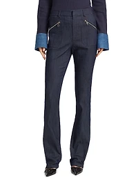 Celeste High-Waist Flare Pants