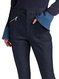 Celeste High-Waist Flare Pants