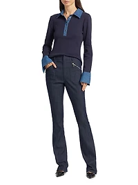 Celeste High-Waist Flare Pants