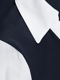 Colleen Poplin-Sleeve Top