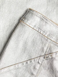 Benji Textured Foil Flare Pants