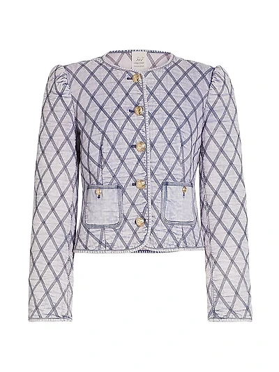 Gretchen Stitched Denim Jacket