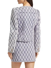 Gretchen Stitched Denim Jacket