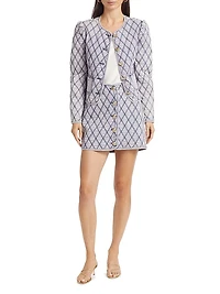 Gretchen Stitched Denim Jacket
