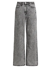 Featherweight Logan Wide-Leg Jeans