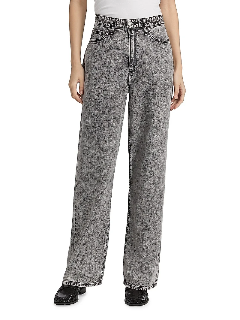 Featherweight Logan Wide-Leg Jeans