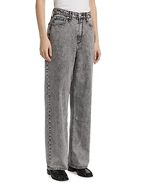 Featherweight Logan Wide-Leg Jeans