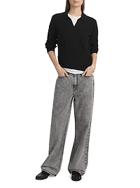 Featherweight Logan Wide-Leg Jeans