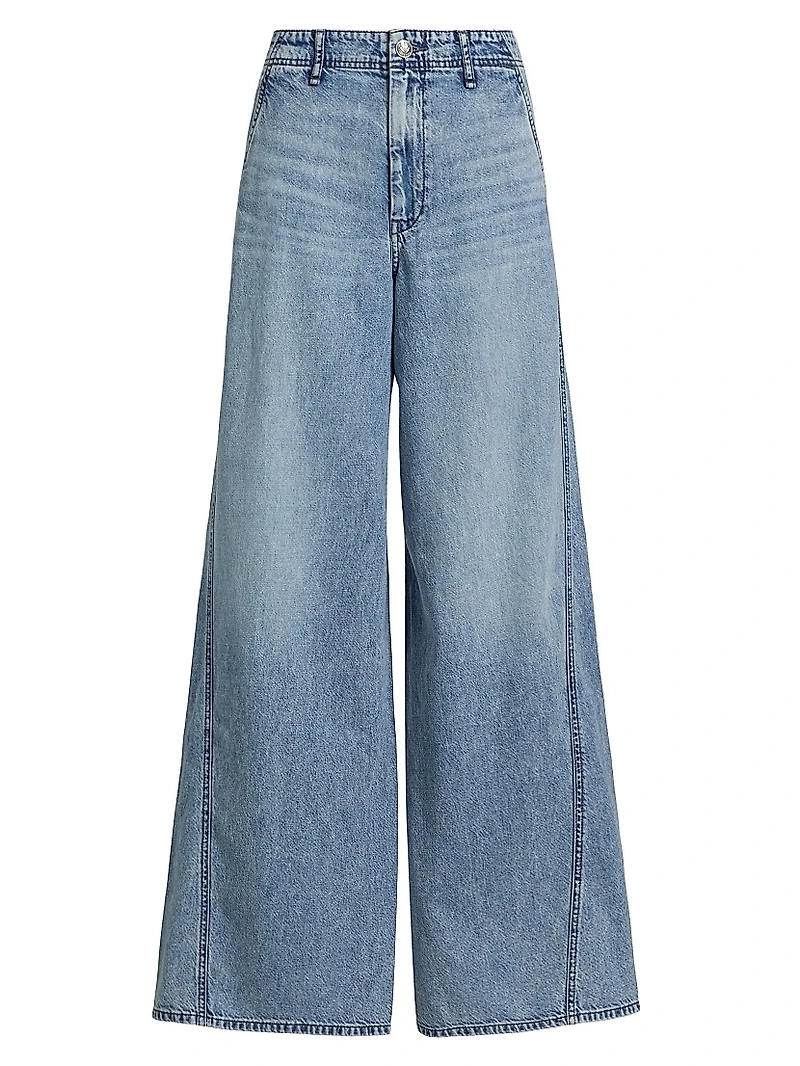 Sofie Featherweight Wide-Leg Jeans