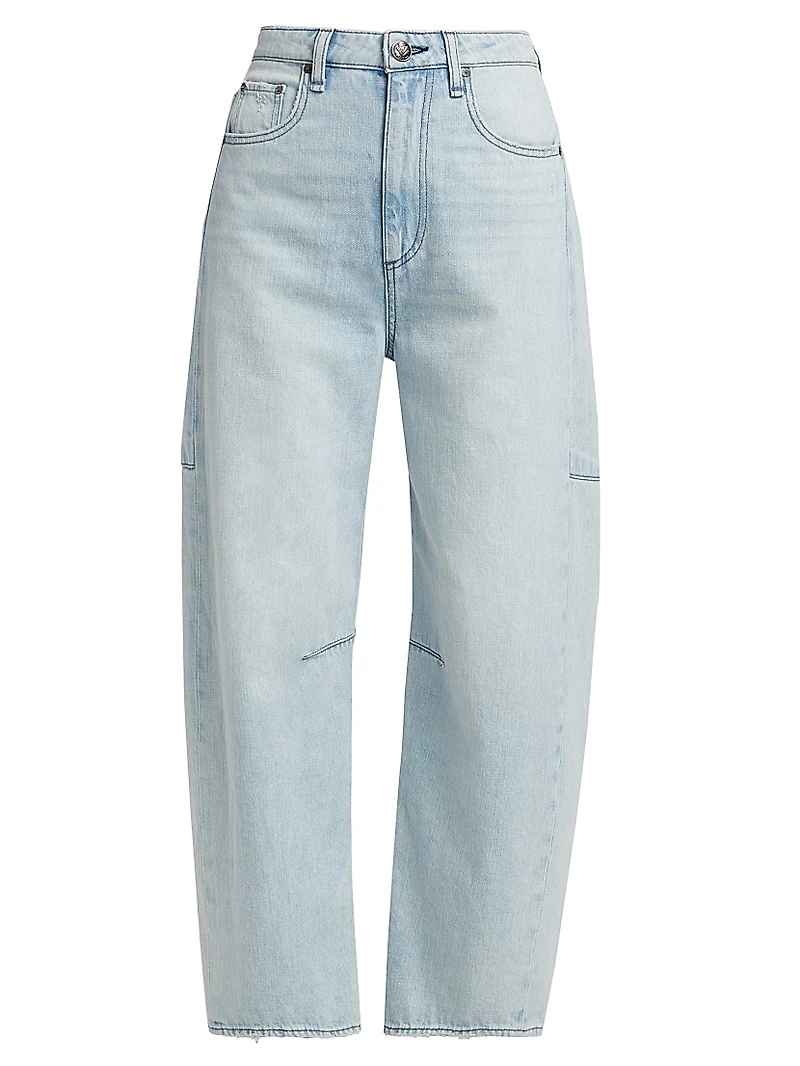 Charlie High-Rise Barrel-Leg Jeans