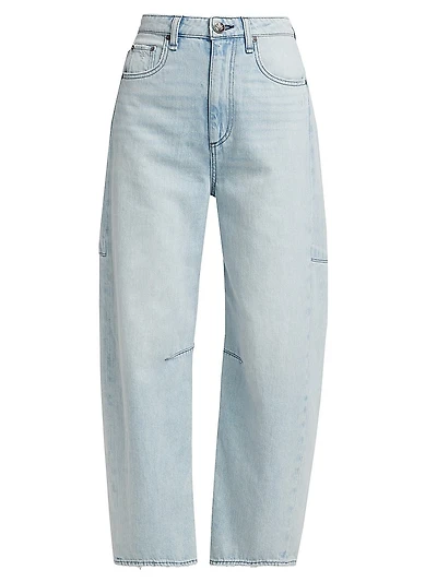 Charlie High-Rise Barrel-Leg Jeans