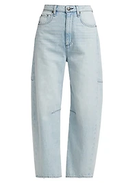Charlie High-Rise Barrel-Leg Jeans