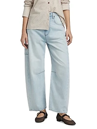 Charlie High-Rise Barrel-Leg Jeans