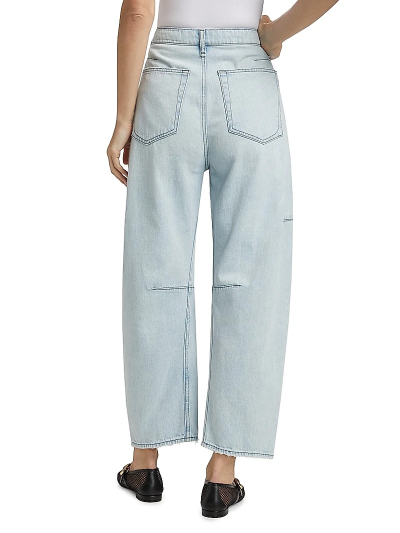 Charlie High-Rise Barrel-Leg Jeans