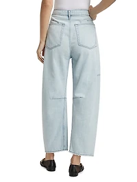 Charlie High-Rise Barrel-Leg Jeans