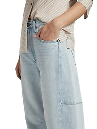 Charlie High-Rise Barrel-Leg Jeans