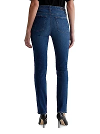 Mari High-Rise Straight-Leg Jeans